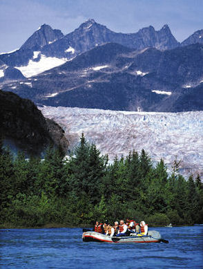 Mendenhall River Rafting